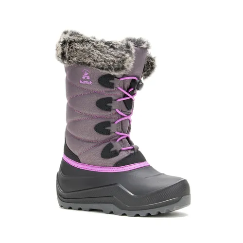 Kamik Winterstiefel Snowangel - Wasserdicht und Modisch für Kinder - Wanderschuhe für Kinder, Made in Canada, wasserdicht und mit bequemem Fleece-Futter - perfekt für kalte Tage und modische Auftritte.