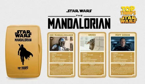 Winning Moves - TOP TRUMPS Kartenspiel - Star Wars - The Mandalorian - NEU & OVP