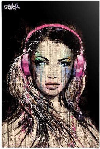 Reinders! Poster DJ Girl Loui Jover, (1 St)