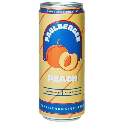 Paulberger Peach 0.33 L Dose  Einweg-Pfand