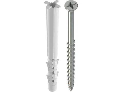 TOX Allzweck-Rahmendübel Tetrafix XL 6x65 mm + Schraube 21101051 VPE 50 Stück