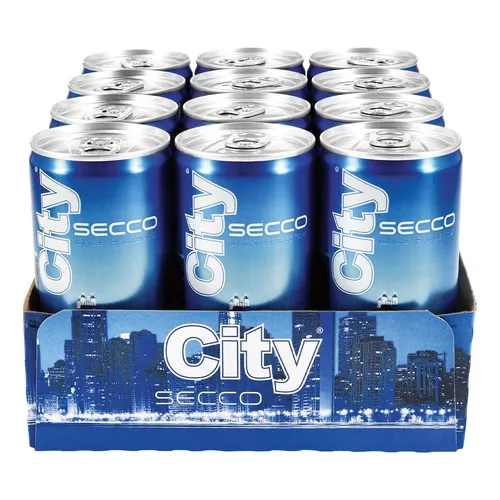 City Secco Weiß 10,0 % vol 0,20 Liter, 12er Pack