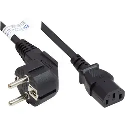GC P0130-S010 - Netzkabel Typ E+F CEE 7 7 auf C13, 1 m Länge, VDE geprüft und ideal für zuverlässige Stromversorgung