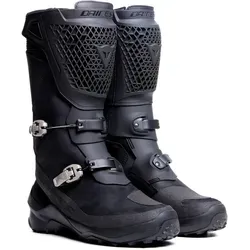 Dainese Seeker Gore-Tex Stiefel - Schwarz - 45 EU - Motorradstiefel mit Gore-Tex® für maximalen Komfort und Wetterdichtheit. Ideal für Abenteuer und Touring, bietet perfekten Schutz und Bewegungsfreiheit auf jedem Terrain.