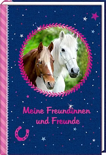 Freundebuch – Meine Freundinnen und Freunde: (Pferdefreunde) (Alben & Geschenke für Kinder)