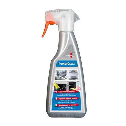 ceragol ultra Power Clean, 500ml - Allzweckreiniger für Küche, Grill, Edelstahl, Schneidemaschine, Universal-Reinigungsmittel