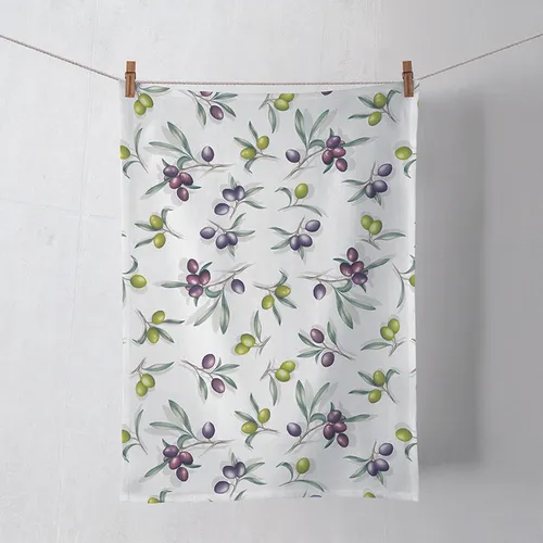 Geschirrtuch 50x70cm Oliven Delicious olives