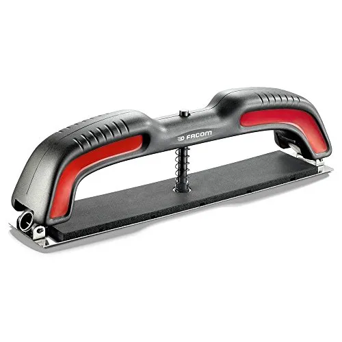 Facom Richtkeil 70 x 400mm - Selbstjustierend - Aufspanntechnik, ideal für Karosseriewerkstätten mit integrierter Staubabsaugung und abnehmbarem Endstück für sauberes Arbeiten.