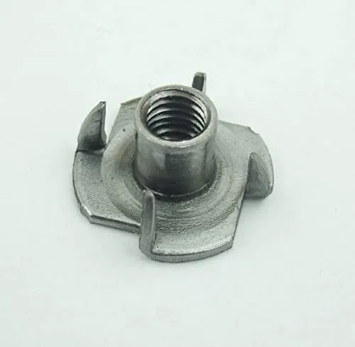 Stück M6 Einschlagmutter Einschlagmuttern Stahl galvanisch verzinkt Einpressmutter Einpressmuttern (M 6, 100) 100