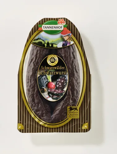 Tannenhof Schwarzwälder Schwarzwurst im Ring ca 300g