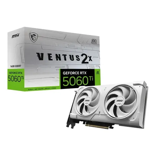 MSI RTX5060 TI 16G Ventus 2X OC WH von MSI