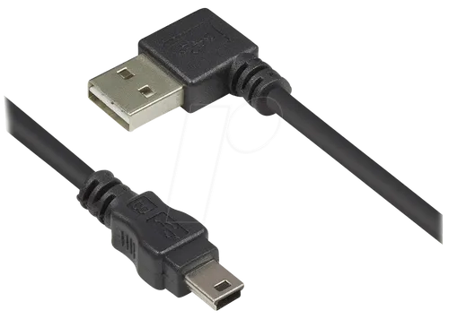GC 3310-EU02W - USB 2.0 Kabel, EASY A Stecker auf Mini B Stecker, 2 m