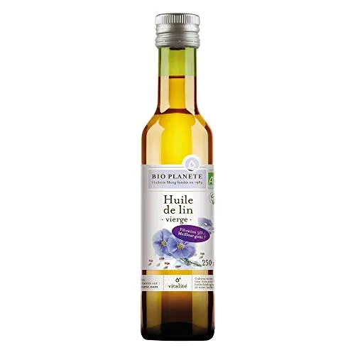 LINSEED OIL VIRGIN UNREFINED BIO 250 ml - Bio Planete von BIO PLANET