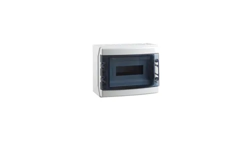 IP65 ABS Modul-Schutzschrank 1x12 ECOLOGY (1500V DC) PE+N - Schaltschränke mit IP65 Schutzklasse, ideal für den Einsatz in rauen Umgebungen und bietet eine hohe Sicherheit für Ihre elektrischen Installationen.