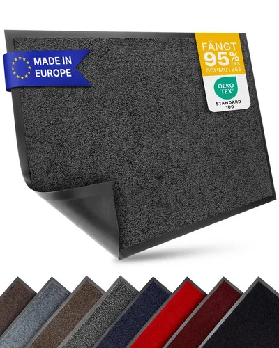 Entrando Fußmatte FIEL, Rechteckig, Höhe: 7 mm, für Innen und Außen - waschbar, rutschfest, robust, pflegeleicht