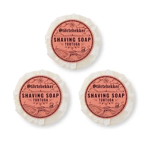 Störtebekker® Premium Rasierseife Tortuga 70g x 3 von Störtebekker Shaving Accessories