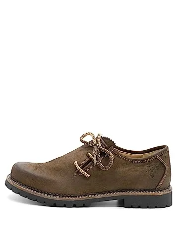 Spieth & Wensky Herren 579 H Haferl Gerd Derbys - Traditioneller Lederschuh - Herren-Schnürhalbschuhe aus hochwertigem Ziegenleder mit robuster Profilsohle und asymmetrischem Schnürsenkelschnitt für stilsicheren Tragekomfort.