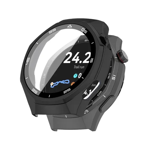 Hülle für Huawei Watch GT6 Pro 46 mm Displayschutz Case Cover Bumper Schwarz 360