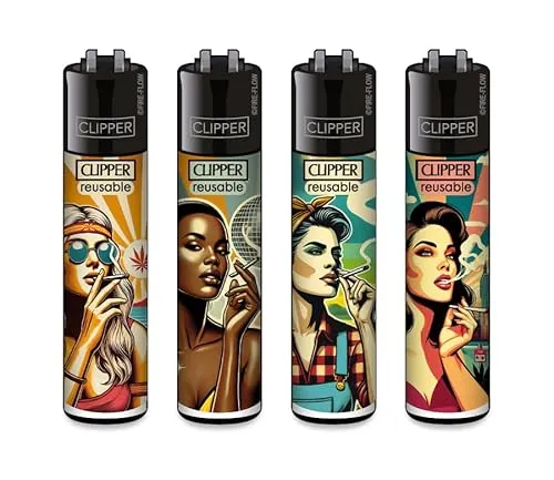 Clipper Feuerzeuge Q2 / 2025 (FFX 420 Vintage Girls)