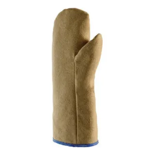 Jutec Hitzehandschuhe L.30cm max.800Grad - Arbeitshandschuhe mit PBI-Gewebe, bieten Schutz bis 800°C und sind ideal für Schweißarbeiten und hohe Temperaturen. Perfekt für sicheres Arbeiten in heißen Umgebungen.