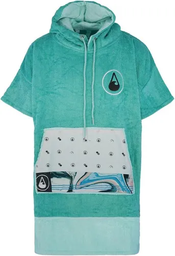 WAVE HAWAII Poncho Liz - Badeponcho aus Bambus und Baumwolle - Nachhaltiger Poncho für Damen und Herren, ideal zum Umziehen und Warmbleiben nach dem Schwimmen oder Surfen. Hergestellt aus 60% Viskose aus Bambus, hypoallergen und super flauschig.