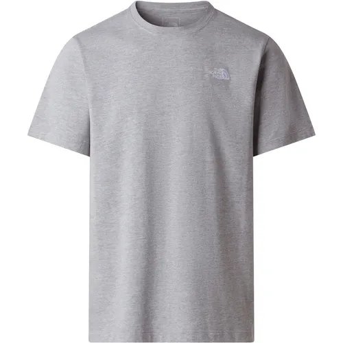 The North Face Herren Evolution Simple Dome T-Shirt XL - Grau - Atmungsaktives und hautfreundliches T-Shirt für angenehmen Tragekomfort bei Freizeitaktivitäten und sportlichen Einsätzen.