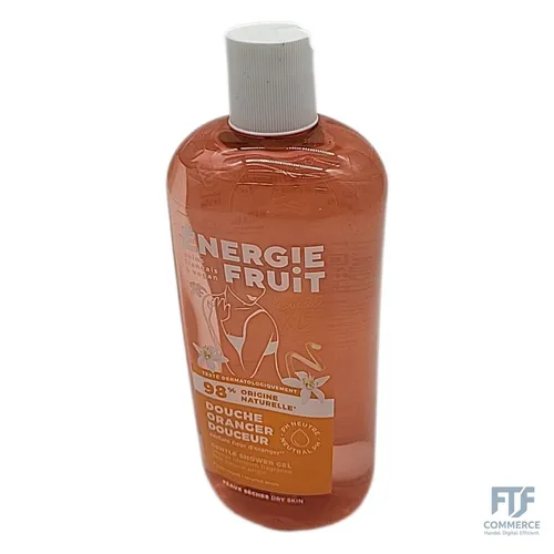 ENERGIE FRUIT | pH-neutrales Duschgel | Orangenblüte & Bio-Leinöl | vegan | 500m