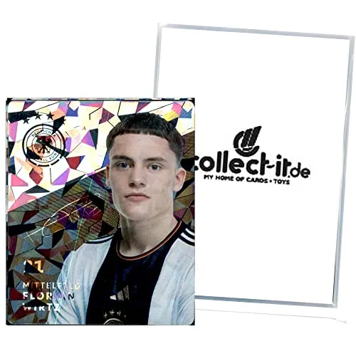 REWE GLITZER Karte 21 - Florian Wirtz - WM 2022