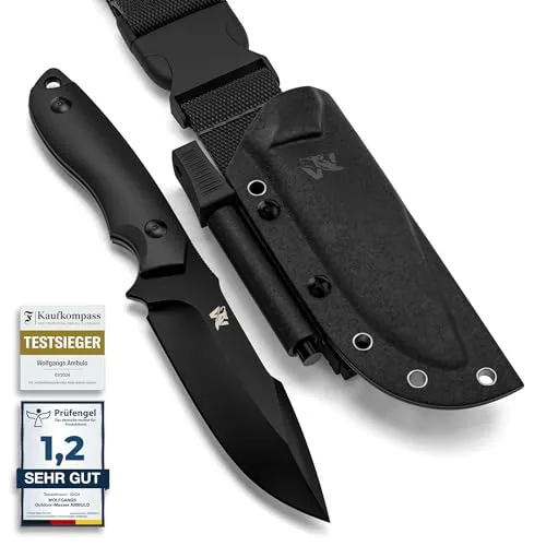 ODENWOLF Outdoor-Messer AMBULO mit Kydex Holster