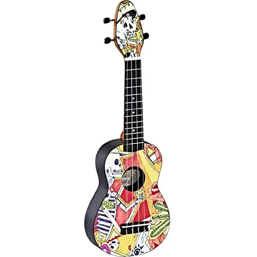 Ortega Guitars Sopran Ukulele Akustisch – Keiki K2 Series - Ukulele – Hoher Spaßfaktor mit lebendigem Sound. Ideal für Einsteiger, vielseitig und inklusive Zubehör wie Tuner und Tasche. Perfekt für Reisen!