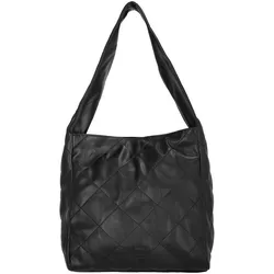 FredsBruder Comfy Carry Schultertasche 35 cm schwarz in schwarz von FREDsBRUDER