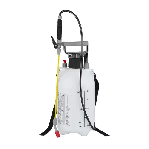 Drucksprüher Drucksprühgerät Pumpsprüher Pflanzenspritze 5 Liter Kunststoff