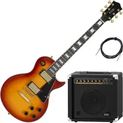 Rocktile Pro L-200OHB E-Gitarre Set – Orange Honey Burst