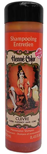 Shampoo Henna Kupfer (Cuivré Naturell), Inhalt 250ml von Henné Color