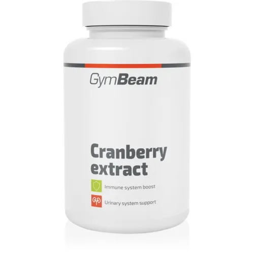 GymBeam Cranberry Extract Kapseln zur Erhaltung der Vitalität 120 KAP