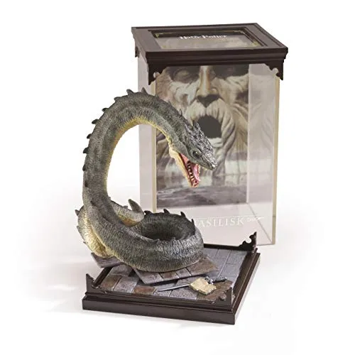 The Noble Collection Magische Kreaturen-Basilisk - Detailreiche Sammlerfigur des Basilisken aus Magische Kreaturen, ideal als originelles Geschenk und offiziell lizenziert von The Noble Collection