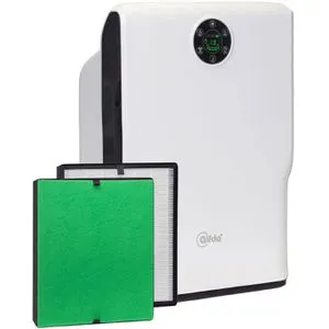 alfda Luftreiniger ALR160 TrueHEPA - Luftreiniger für Räume bis 30 m², ideal für Allergiker. Mit HEPA-Filter und CADR von 135 m³/h entfernt bis zu 99,95% Allergene. Leise, mit Fernbedienung und Nachtmodus für optimalen Komfort.