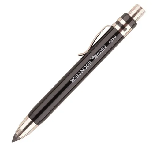 Metalldruckbleistift 5359, 5,6 mm schwarz Koh-I-Noor mit Minenspitzer