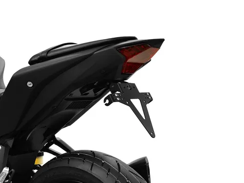 ZIEGER Kennzeichenhalter Classic für Yamaha YZF-R3 / MT-03 - Hochwertiger Kennzeichenhalter für Yamaha YZF-R3 / MT-03, langlebig, witterungsresistent und ohne TÜV-Eintragung. Verstellbarer Neigungswinkel und sportliche Optik für individuelle Anpassung.