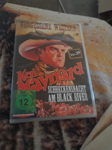 SCHRECKENSNACHT AM BLACK RIVER - DVD - Ken Maynard Western Film NEU in OVP