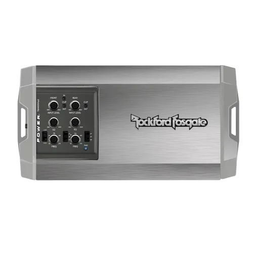 TM400X4ad 4-Kanal Verstärker - Car-HiFi-Endstufen mit 400 Watt Leistung für kraftvollen Sound und klare Klangerlebnisse im Auto.
