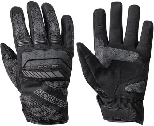 Germot Wind Motorradhandschuhe (schwarz) Gr: 11