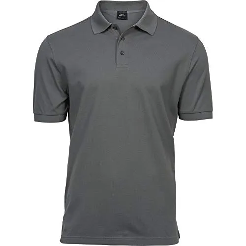 Mens Luxury Stretch Poloshirt Herren - Hochwertiges Poloshirt für Herren aus 95% Baumwolle und 5% Elasthan, schlank geschnitten mit feinem Mikro-Piqué-Material für hohen Tragekomfort und Stil.