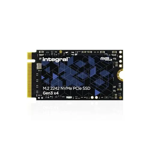 Integral SSD 256GM NVME M.2 2280 PCIe Gen3x4 R-3350MB/s W-1350MB/s M1 Solid State Drive