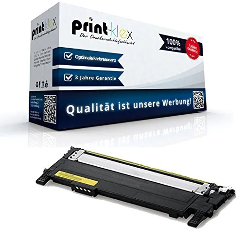 Print-Klex Tonerkartusche Yellow CLT-Y404S kompatibel für Samsung Xpress C430 W C430Series C 430 C430W C 480 C480 FN C 480 FN C480 FW C480FW C480 Series C 480 W C480 W C480W Gelb CLT 404 CLTY404 CLT-