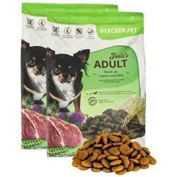 Lecker.Pet® Josie's Adult Lamm & Reis Hundefutter 8 kg