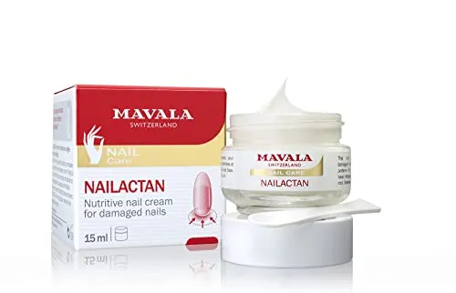 Mavala Nailactan Nourishing Nail Cream 15ml - Handcreme für beschädigte Nägel, nährt und stärkt die Nagelstruktur mit hochwertigem Pflegekomplex für schöne Hände.
