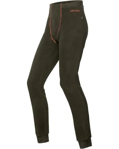 Parforce Thermo-Unterhose Heater Oliv XXL - Bequeme Thermo-Unterhose aus 180 g/m² Fleece für optimale Wärme. Ideal als Midlayer für kalte Wintertage. Hochwertiges, weiches Material sorgt für besten Tragekomfort.