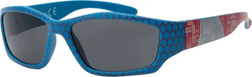 Jungen Mädchen Kinder Sonnen Brille Designer Modern mit Motiv 30556 Blau-Rot