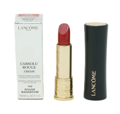 Lancôme L'Absolu Rouge Cream Pflege 3,4 g - Lippenstift mit intensiver Farbe und pflegender Formel, sorgt für geschmeidige Lippen und langanhaltenden Tragekomfort.